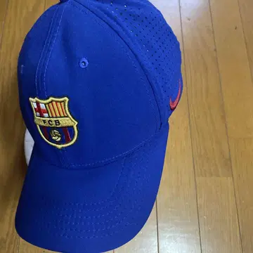 나이키 FC 바르셀로나 레어 캡 네이비 자수