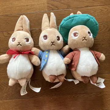 피터 토끼 봉제 인형 3종 세트