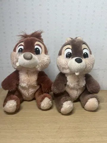 칩과 데일 봉제 인형 2종 세트
