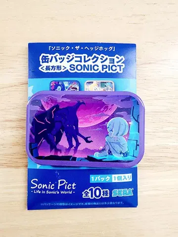 세가 스토어 소닉 더 헤지혹 SonicPict 캔뱃지 세이지