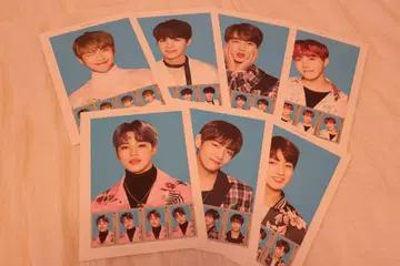 BTS 우표 스티커 세트