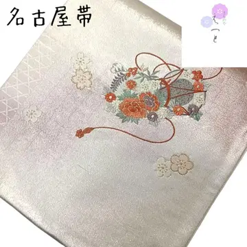 고 3 나고야 오비 꽃 자수