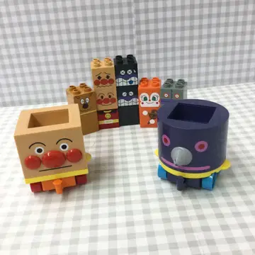단종 블록 라보 첫 차량 블록 세트 호빵맨 호 모구린