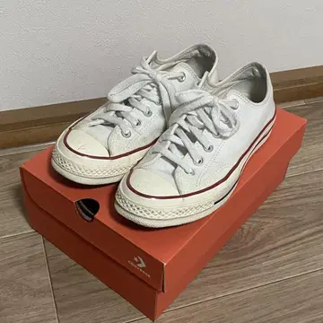 CONVERSE CT70 LOW 척 테일러 화이트 23.5cm