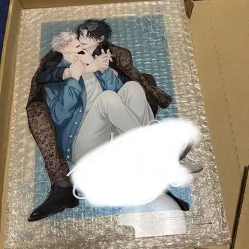 사키시타 센무 사인 포함 아크릴 플레이트