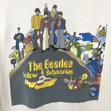 비틀즈 The BEATLES 티셔츠 사이즈 L 밴딩 티셔츠