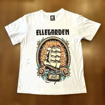 ELLEGARDEN 티셔츠 화이트 M 사이즈