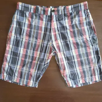 Munsingwear(먼싱웨어) 체크 무늬 허리 89-94