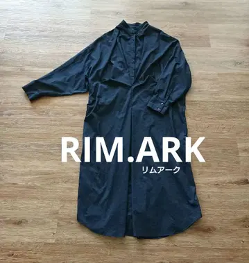 RIM.ARK 림 아크 롱 원피스 네이비