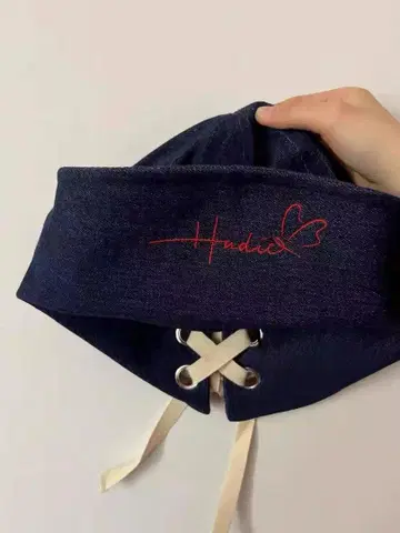 Hudie 네이비 워크 캡