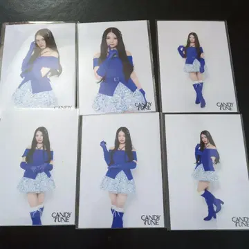 CANDY TUNE 오동나무 미즈키 사진 6종 6장 세트 캔츄