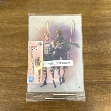 진격의 거인 제일복권 땅울림 아크릴 보드 심장을 바치라