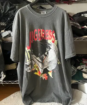 JIGDRESS 티셔츠 밴 티셔츠