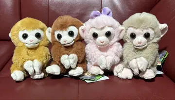 우키키사루루 봉제 인형 마스코트 ST 사이즈 4종 세트