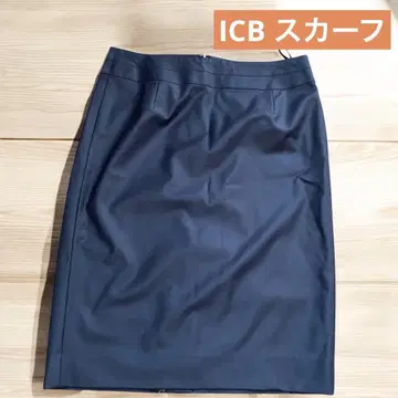 ICB의 타이트 스커트 여성용 브랜드 네이비
