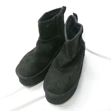 GYDA 플랫폼 페이크 무스탕 부츠 L