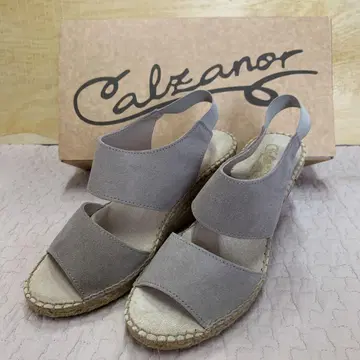 Calzanor 그레이 에스파드리유 샌들