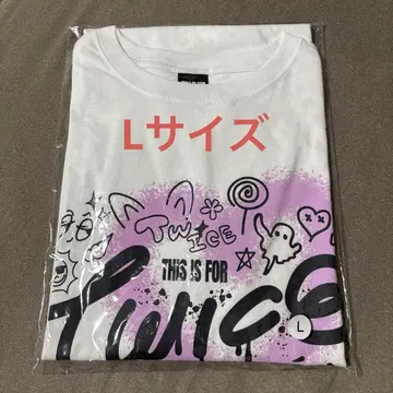 TWICE THIS IS FOR 라이브 티셔츠 화이트 L 사이즈