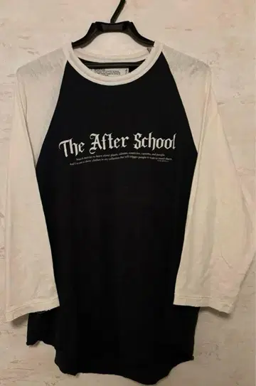 The After School 7부 소매 티셔츠