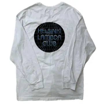 HELSINKI LAMBDA CLUB 롱 슬리브 티셔츠