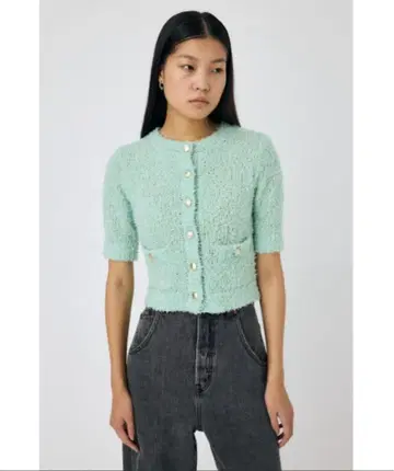 moussy 봄/여름 상의 가디건 반팔