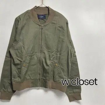 w closet 더블 클로젯 밀리터리 자켓 MA-1 여성용