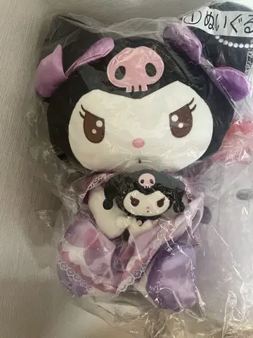 쿠로미짱 당첨 복권 봉제 인형