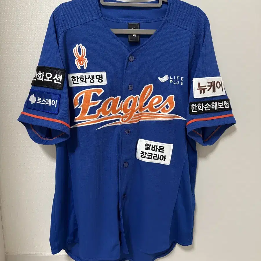 【HANHWA EAGLES】24 REPLICA UNIFORM Hanwha Eagles 24 years Replica No Marking 110 on Bunjang