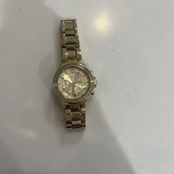MICHAELKORS 골드 크로노그래프 손목시계