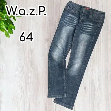 W.a.z.P. 데님 팬츠 청바지 스트레치 워시 색빠짐 64