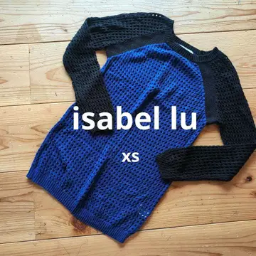 isabel lu XS 시스루 니트