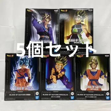 HF7621 드래곤볼 BLOOD OF SAIYANS 피규어 5개