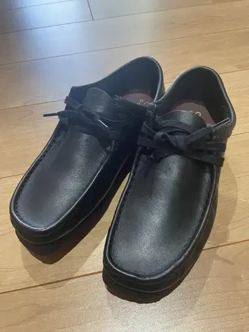CLARKS 클락스 WALLABEE BOOT 블랙 UK8