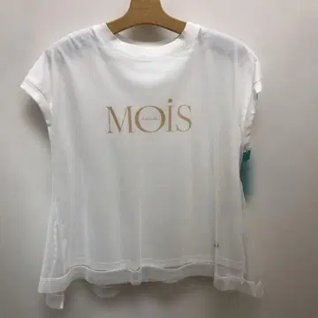 MOIS 로고 슬리브리스 티셔츠