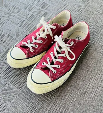 일본 미발매 컨버스 컨버스 CT70 크림슨 26.5cm 빨간색