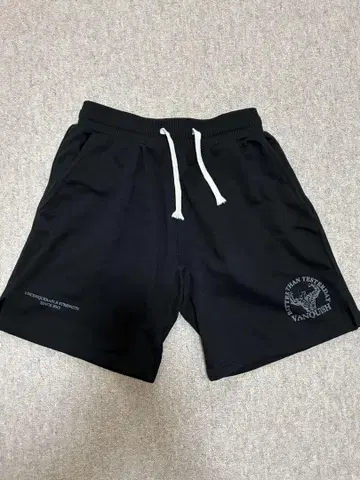 VANQUISH 블랙 숏 팬츠 S