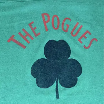 THE POGUES 투어 '88 티셔츠 그린