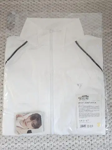 SEVENTEEN UV 차단 자켓 화이트 M