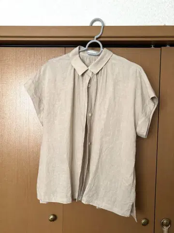 매킨토시 철학 린넨 블라우스