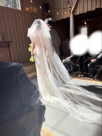 웨딩 베일 롱 베일 3m 포시스 앤 컴퍼니