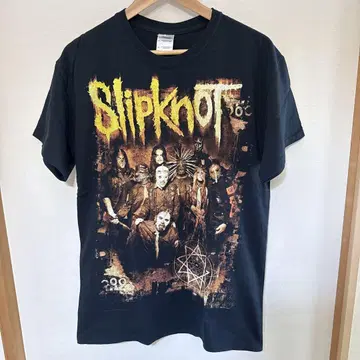 slipknot 밴딩 티셔츠 M
