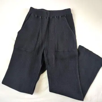 PHEENY 피니 슬릿 와플 팬츠