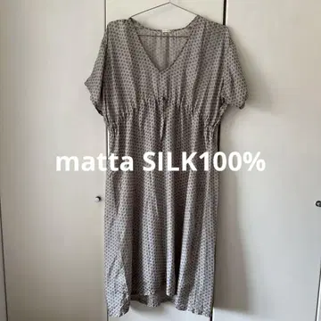 matta silk 100% 원피스 india