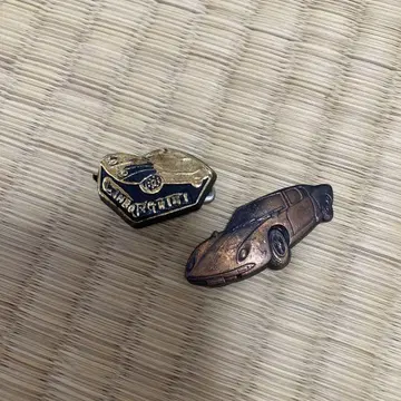 람보르기니 핀 배지 2종
