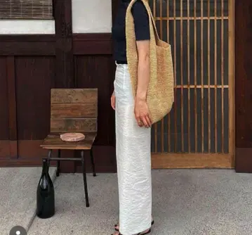 seya. 세야 RAFFIA SHOPPING BAG 라피아 백