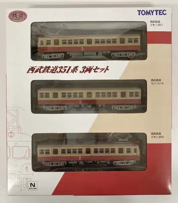 TOMYTEC 철도 컬렉션 세이부 철도 351계 3량 세트