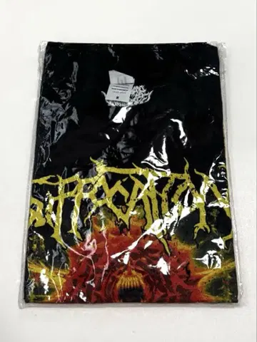 Suffocation 일본 투어 티셔츠 M 사이즈