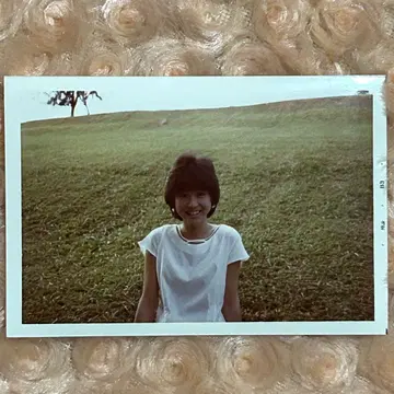마츠다 세이코 브로마이드 팬클럽 A 당시 물건