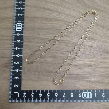 실버 925 목걸이 체인 약 50cm