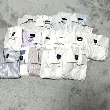 미츠미네 리가루 외 비즈니스 셔츠 와이셔츠 화이트 등 긴팔 반팔 15벌
